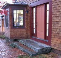 front door of Water Street studio