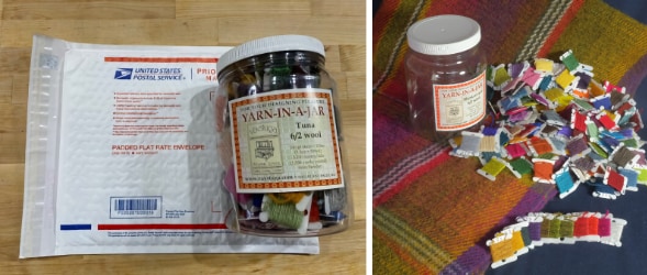 Yarn-in-a-Jar exchange, Tuna for Blanket wool