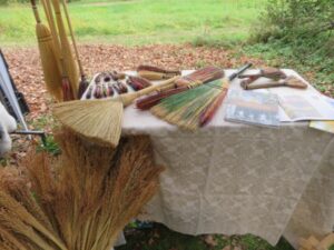 handmade brooms by Eva Gaultney