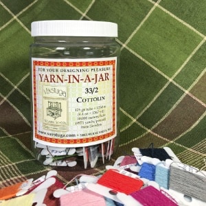 33/2 Cottolin Yarn-in-a-Jar