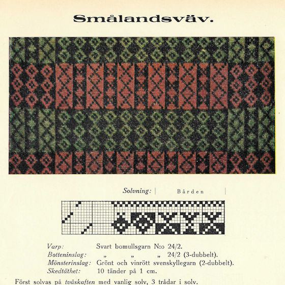 Palmgren 8-shaft pattern